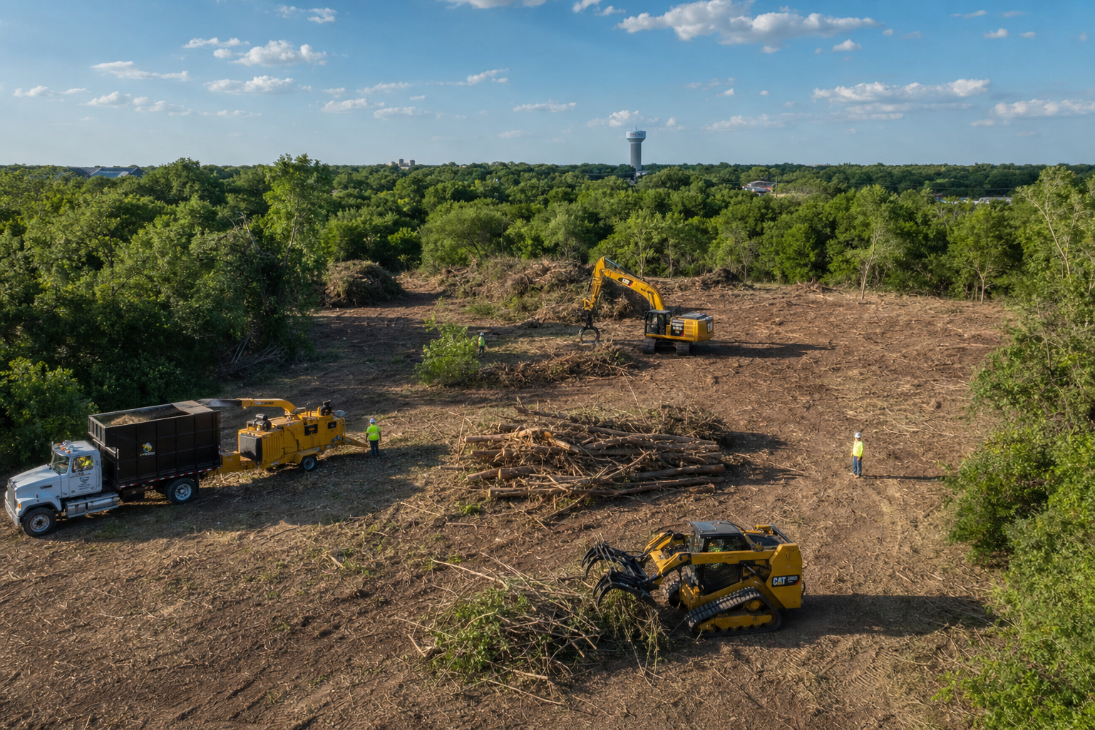 Lot clearing service